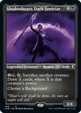 Image for Shadowheart, Dark Justiciar (Foil Etched) (499) (Commander Legends: Battle for Baldur's Gate) - Magic: The Gathering
