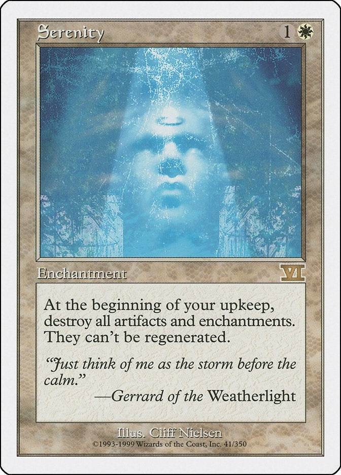 Image for Serenity (41) (Classic Sixth Edition) - Magic: The Gathering