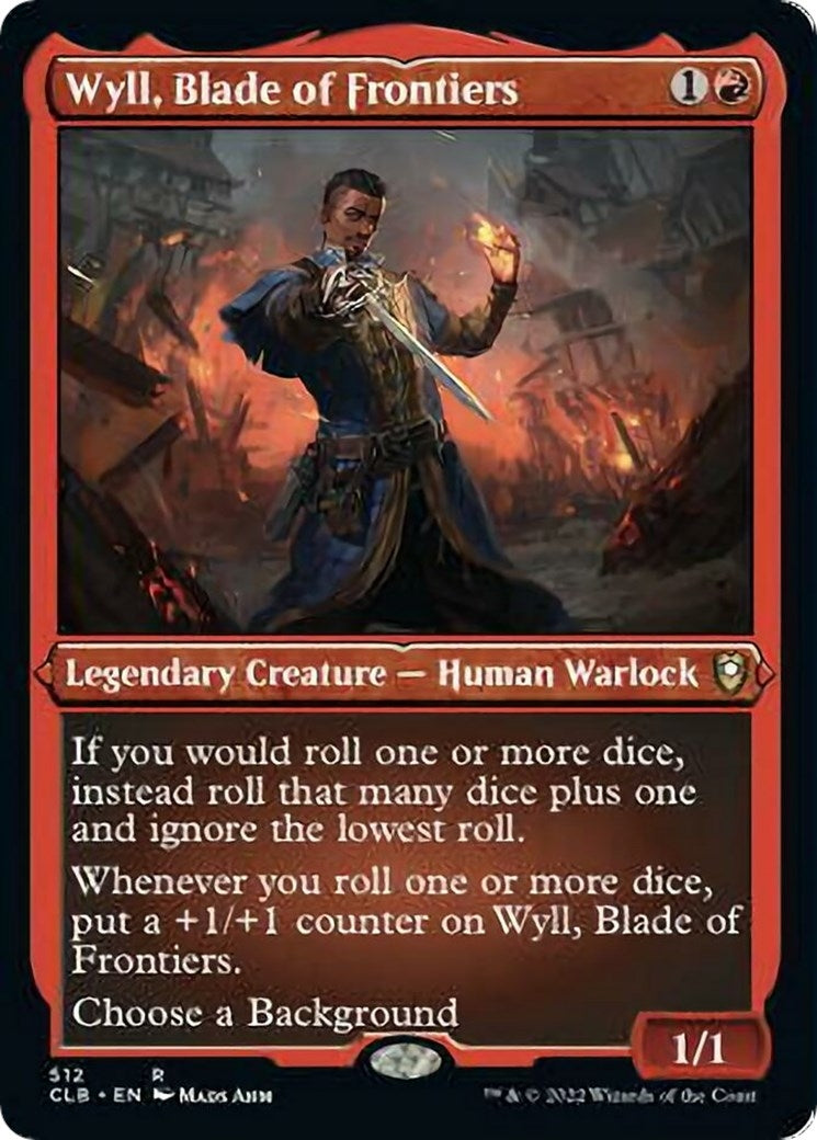 Image for Wyll, Blade of Frontiers (Foil Etched) (512) (Commander Legends: Battle for Baldur's Gate) - Magic: The Gathering