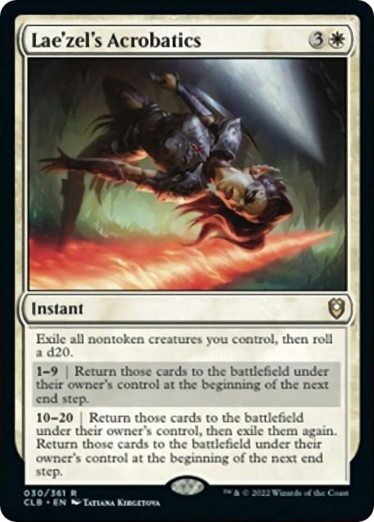 Image for Lae'zel's Acrobatics (30) (Commander Legends: Battle for Baldur's Gate) - Magic: The Gathering