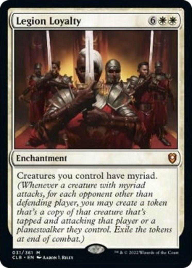 Image for Legion Loyalty (31) (Commander Legends: Battle for Baldur's Gate) - Magic: The Gathering