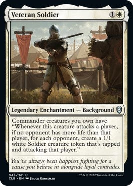 Image for Veteran Soldier (48) (Commander Legends: Battle for Baldur's Gate) - Magic: The Gathering