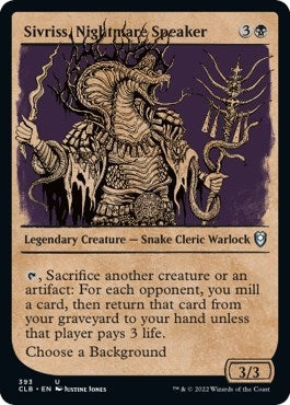 Image for Sivriss, Nightmare Speaker (Showcase) (393) (Commander Legends: Battle for Baldur's Gate) - Magic: The Gathering