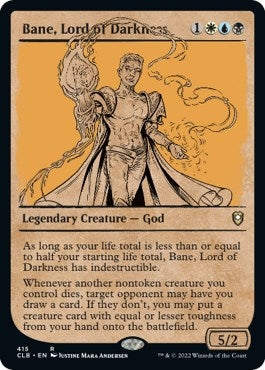 Image for Bane, Lord of Darkness (Showcase) (415) (Commander Legends: Battle for Baldur's Gate) - Magic: The Gathering