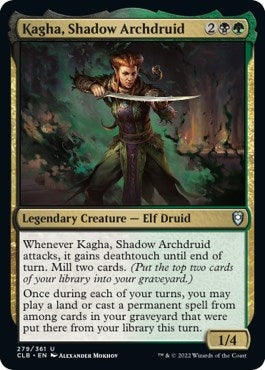 Image for Kagha, Shadow Archdruid (279) (Commander Legends: Battle for Baldur's Gate) - Magic: The Gathering