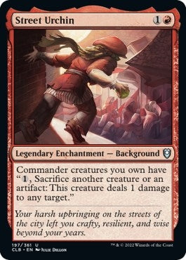 Image for Street Urchin (197) (Commander Legends: Battle for Baldur's Gate) - Magic: The Gathering