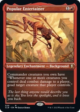 Image for Popular Entertainer (Foil Etched) (509) (Commander Legends: Battle for Baldur's Gate) - Magic: The Gathering