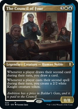 Image for The Council of Four (Foil Etched) (530) (Commander Legends: Battle for Baldur's Gate) - Magic: The Gathering