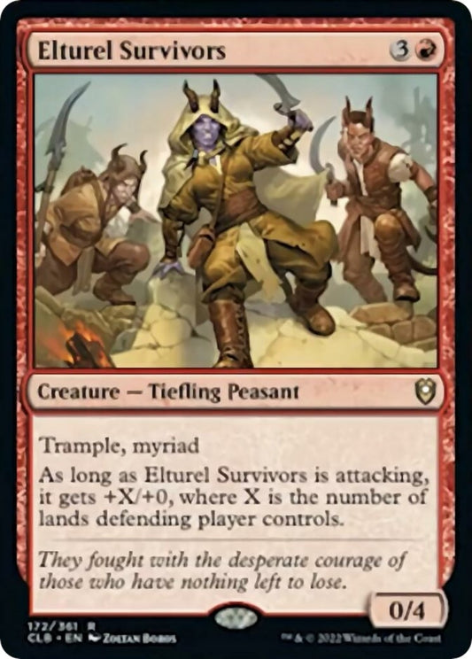 Image for Elturel Survivors (172) (Commander Legends: Battle for Baldur's Gate) - Magic: The Gathering