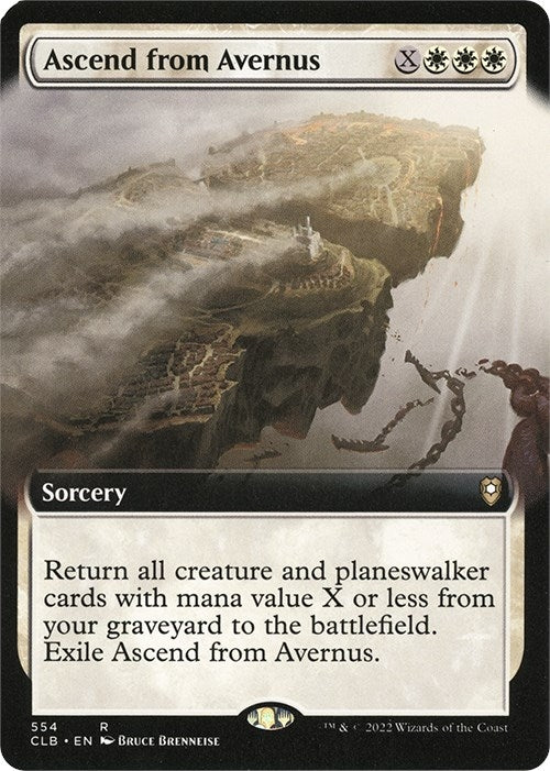 Image for Ascend from Avernus (Extended Art) (554) (Commander Legends: Battle for Baldur's Gate) - Magic: The Gathering