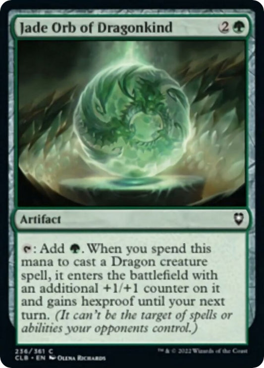 Image for Jade Orb of Dragonkind (236) (Commander Legends: Battle for Baldur's Gate) - Magic: The Gathering