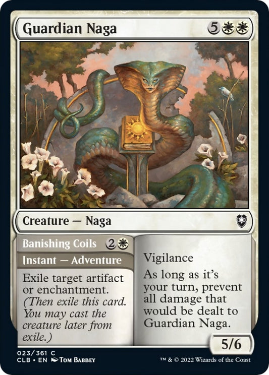 Image for Guardian Naga (23) (Commander Legends: Battle for Baldur's Gate) - Magic: The Gathering
