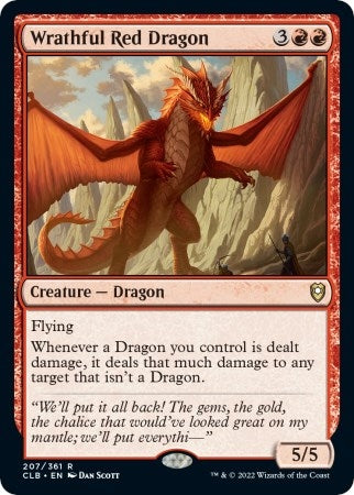 Image for Wrathful Red Dragon (207) (Commander Legends: Battle for Baldur's Gate) - Magic: The Gathering