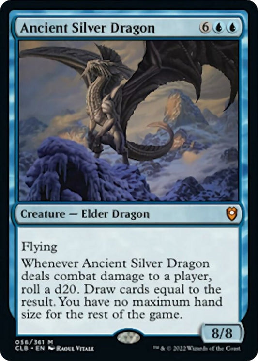 Image for Ancient Silver Dragon (56) (Commander Legends: Battle for Baldur's Gate) - Magic: The Gathering