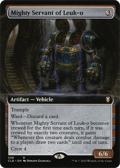 Image for Mighty Servant of Leuk-o (Extended Art) (598) (Commander Legends: Battle for Baldur's Gate) - Magic: The Gathering