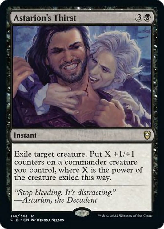 Image for Astarion's Thirst (114) (Commander Legends: Battle for Baldur's Gate) - Magic: The Gathering