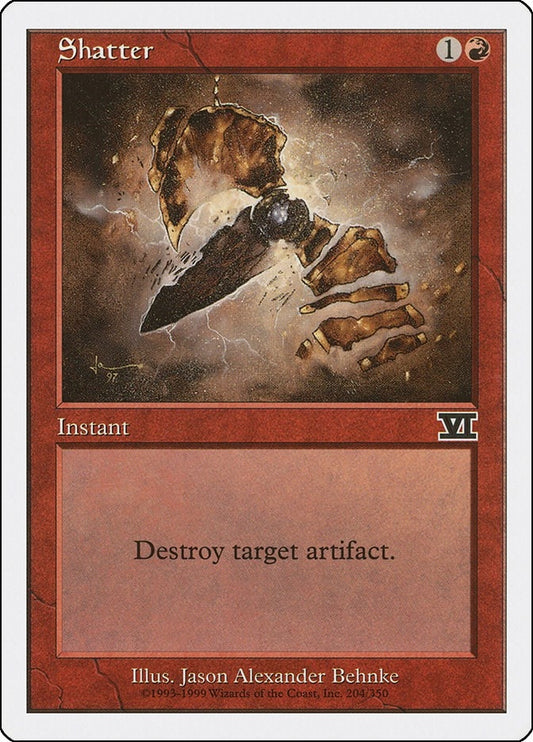 Image for Shatter (204) (Classic Sixth Edition) - Magic: The Gathering