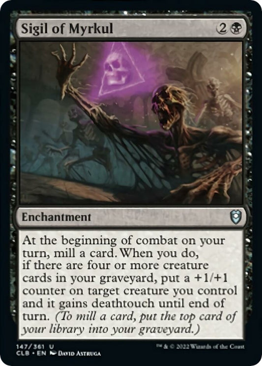 Image for Sigil of Myrkul (147) (Commander Legends: Battle for Baldur's Gate) - Magic: The Gathering