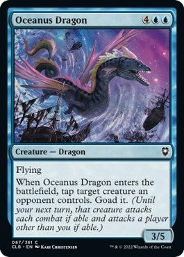 Image for Oceanus Dragon (87) (Commander Legends: Battle for Baldur's Gate) - Magic: The Gathering