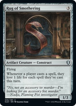 Image for Rug of Smothering (336) (Commander Legends: Battle for Baldur's Gate) - Magic: The Gathering