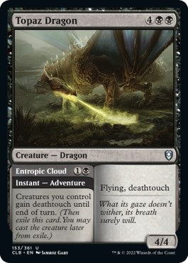 Image for Topaz Dragon (153) (Commander Legends: Battle for Baldur's Gate) - Magic: The Gathering