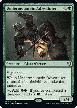 Image for Undermountain Adventurer (260) (Commander Legends: Battle for Baldur's Gate) - Magic: The Gathering