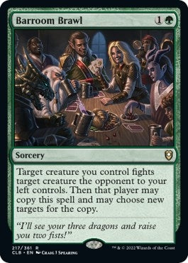 Image for Barroom Brawl (217) (Commander Legends: Battle for Baldur's Gate) - Magic: The Gathering