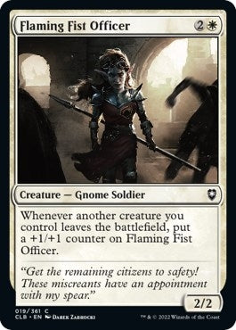 Image for Flaming Fist Officer (19) (Commander Legends: Battle for Baldur's Gate) - Magic: The Gathering