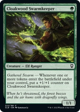 Image for Cloakwood Swarmkeeper (222) (Commander Legends: Battle for Baldur's Gate) - Magic: The Gathering