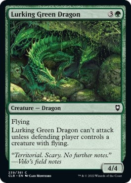 Image for Lurking Green Dragon (239) (Commander Legends: Battle for Baldur's Gate) - Magic: The Gathering