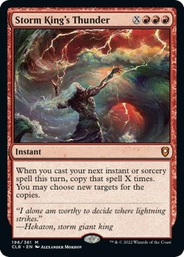 Image for Storm King's Thunder (196) (Commander Legends: Battle for Baldur's Gate) - Magic: The Gathering