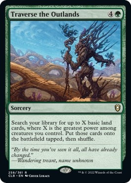 Image for Traverse the Outlands (258) (Commander Legends: Battle for Baldur's Gate) - Magic: The Gathering