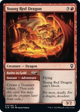 Image for Young Red Dragon (210) (Commander Legends: Battle for Baldur's Gate) - Magic: The Gathering