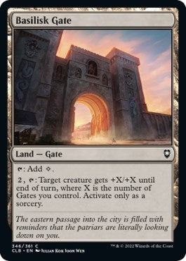 Image for Basilisk Gate (346) (Commander Legends: Battle for Baldur's Gate) - Magic: The Gathering