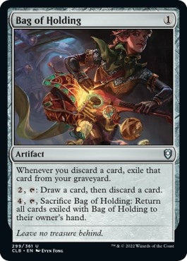 Image for Bag of Holding (299) (Commander Legends: Battle for Baldur's Gate) - Magic: The Gathering