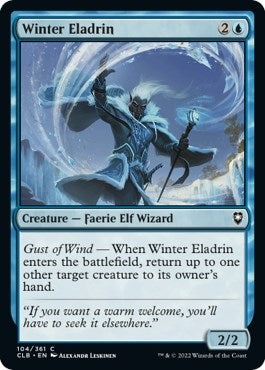 Image for Winter Eladrin (104) (Commander Legends: Battle for Baldur's Gate) - Magic: The Gathering