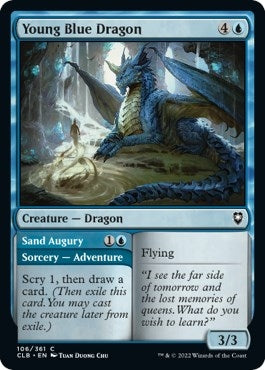Image for Young Blue Dragon (106) (Commander Legends: Battle for Baldur's Gate) - Magic: The Gathering