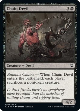 Image for Chain Devil (120) (Commander Legends: Battle for Baldur's Gate) - Magic: The Gathering