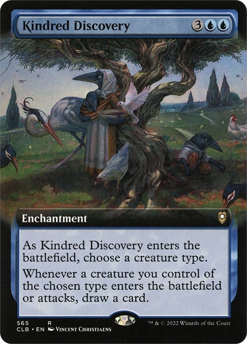 Image for Kindred Discovery (Extended Art) (565) (Commander Legends: Battle for Baldur's Gate) - Magic: The Gathering