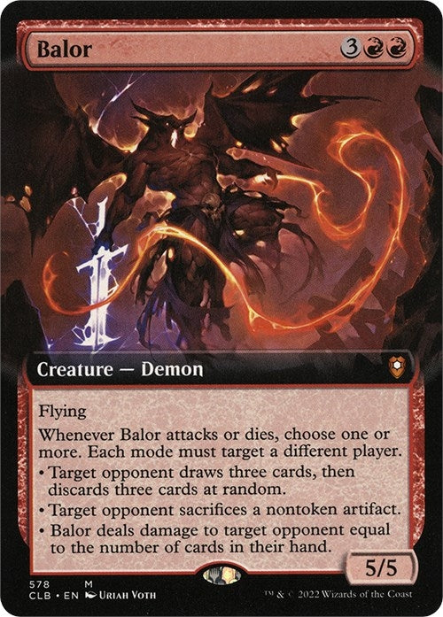 Image for Balor (Extended Art) (578) (Commander Legends: Battle for Baldur's Gate) - Magic: The Gathering