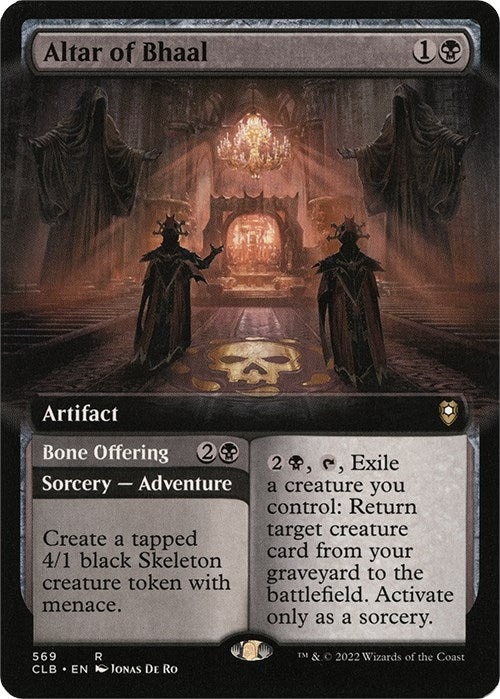 Image for Altar of Bhaal (Extended Art) (569) (Commander Legends: Battle for Baldur's Gate) - Magic: The Gathering