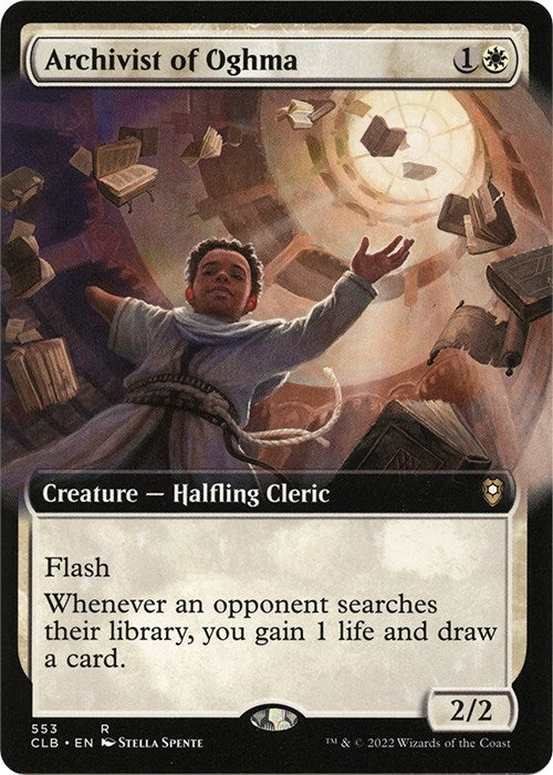 Image for Archivist of Oghma (Extended Art) (553) (Commander Legends: Battle for Baldur's Gate) - Magic: The Gathering