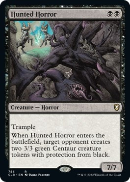 Image for Hunted Horror (758) (Commander Legends: Battle for Baldur's Gate) - Magic: The Gathering