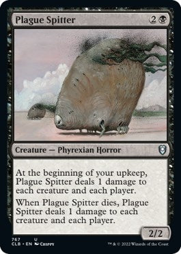 Image for Plague Spitter (767) (Commander Legends: Battle for Baldur's Gate) - Magic: The Gathering