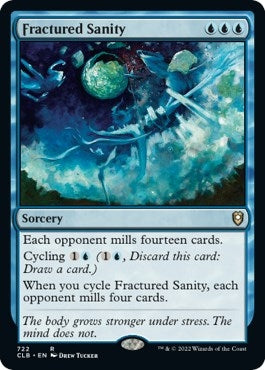 Image for Fractured Sanity (722) (Commander Legends: Battle for Baldur's Gate) - Magic: The Gathering