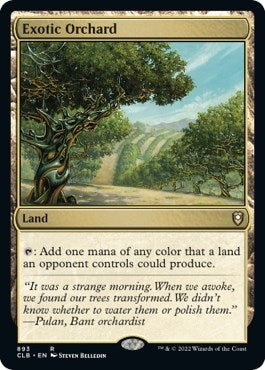 Image for Exotic Orchard (893) (Commander Legends: Battle for Baldur's Gate) - Magic: The Gathering