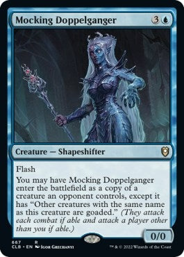 Image for Mocking Doppelganger (667) (Commander Legends: Battle for Baldur's Gate) - Magic: The Gathering