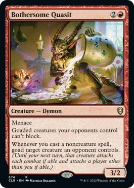 Image for Bothersome Quasit (674) (Commander Legends: Battle for Baldur's Gate) - Magic: The Gathering