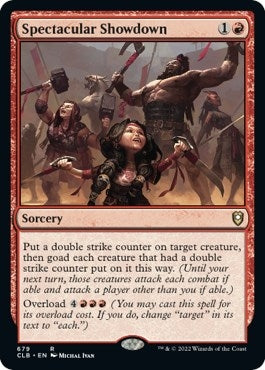 Image for Spectacular Showdown (679) (Commander Legends: Battle for Baldur's Gate) - Magic: The Gathering