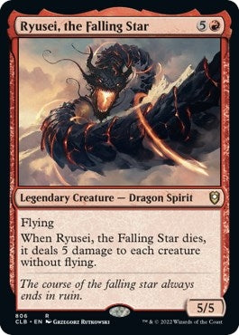 Image for Ryusei, the Falling Star (806) (Commander Legends: Battle for Baldur's Gate) - Magic: The Gathering